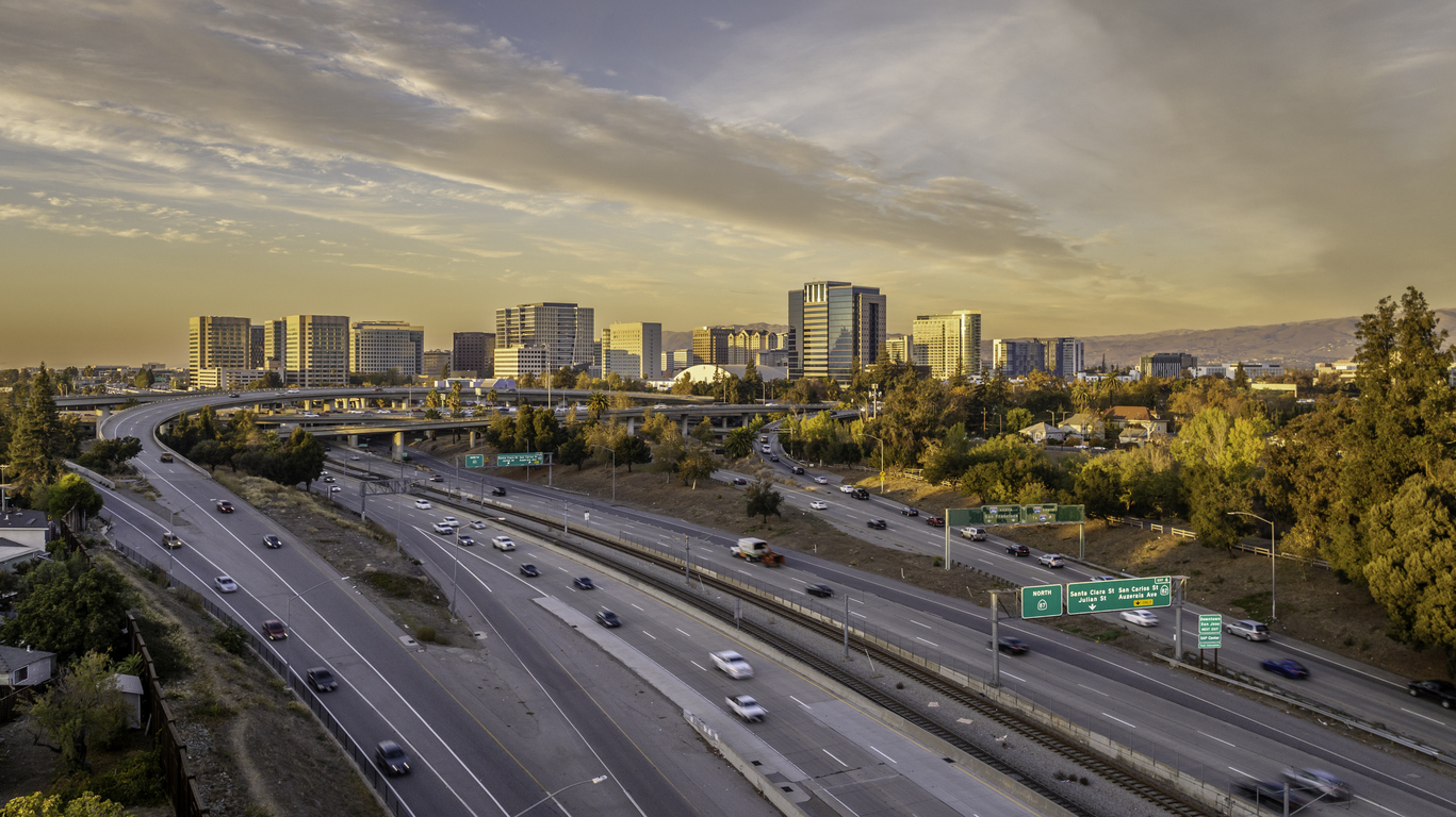 Panoramic Image of San Jose, California